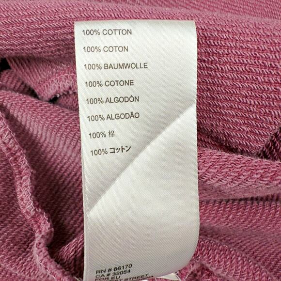 Pilcro by Anthropologie Flynn Flared Pleated Hoodie Sweatshirt Raspberry Small - Picture 10 of 10